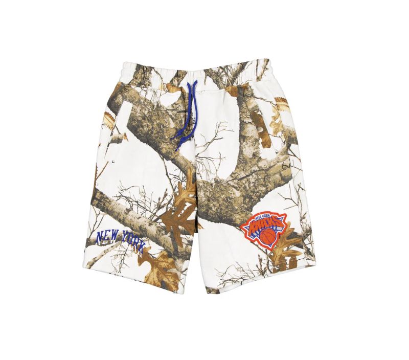 Men 2025 NBA New York Knicks shorts style 1